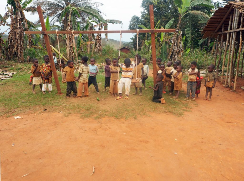 Children playing, Cameroon