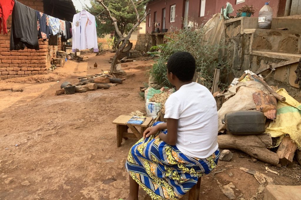 Nancy is 15 and from Cameroon