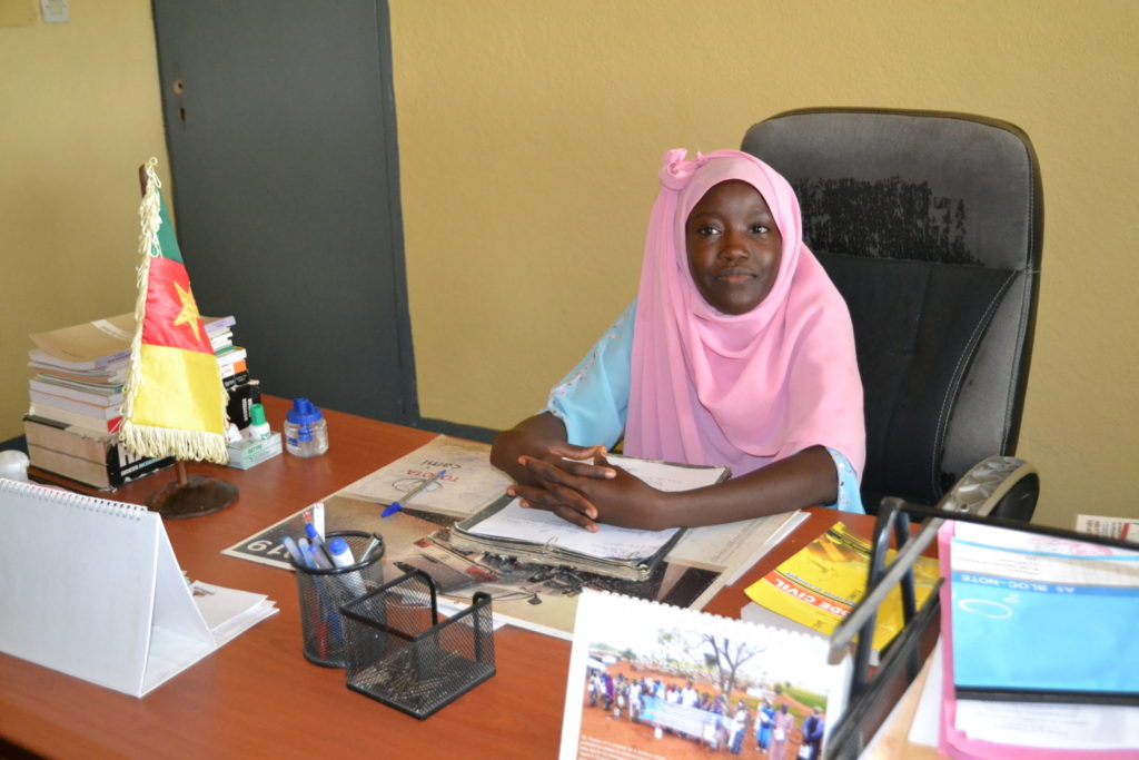 15-year-old Inna, took over the the position of Divisional Officer of of Baschéo for the day.