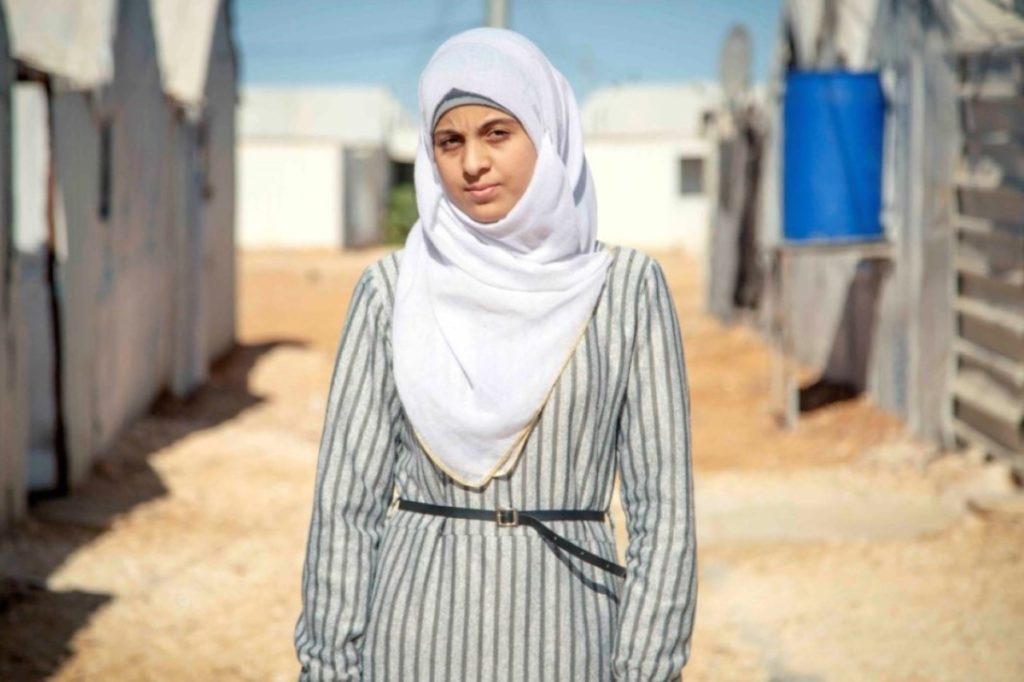 Shaymaa, is 16 and from Aleppo