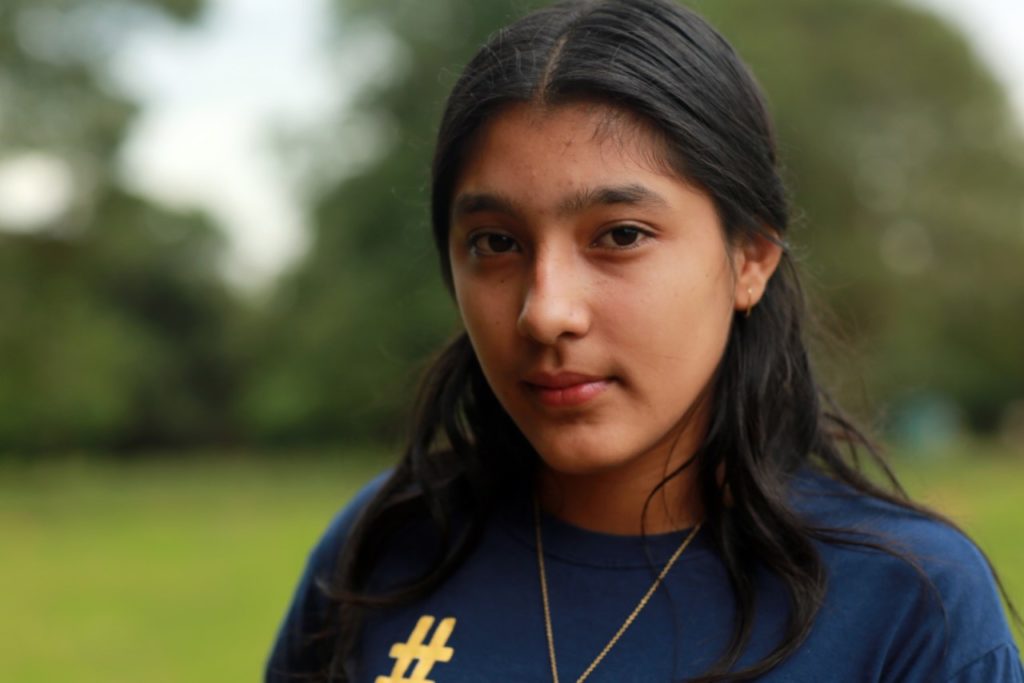 Zaida, 14, from Paraguay