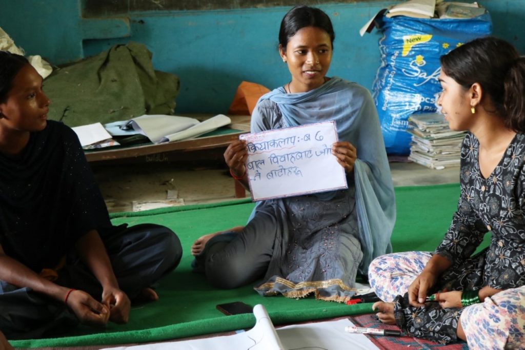 Asha at a champions of change workshop