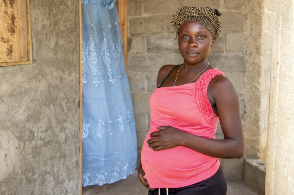 Jesula is pregnant with her third child and is suffering from anemia