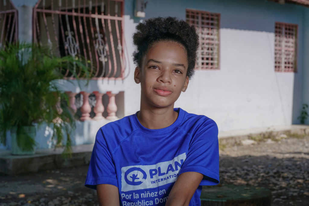 Melany lives in the Dominican Republic