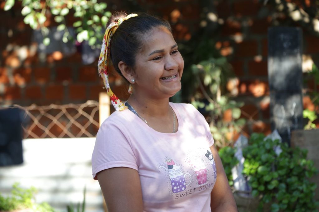 Maura is a young woman from Paraguay